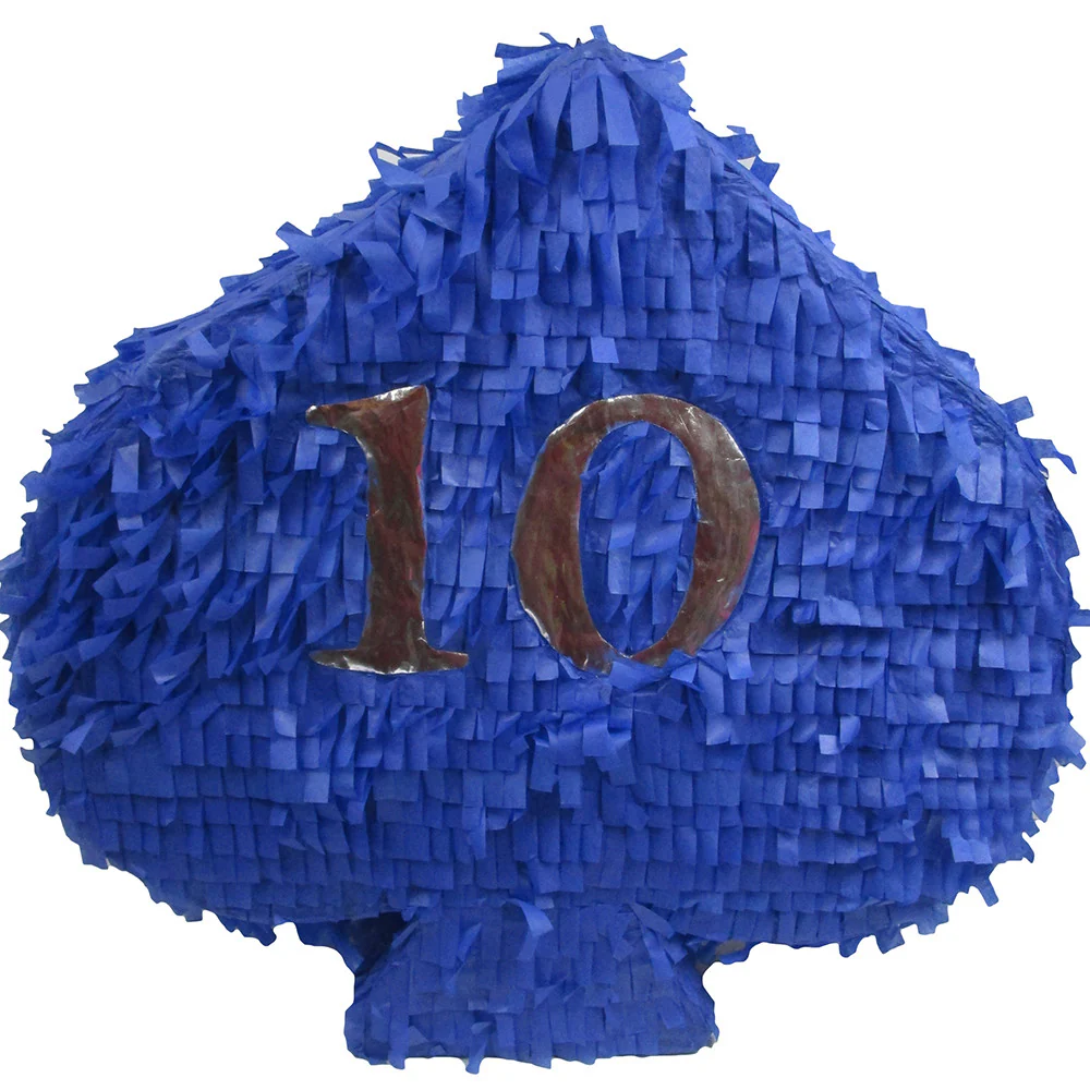 Blue Spade Custom Pinata