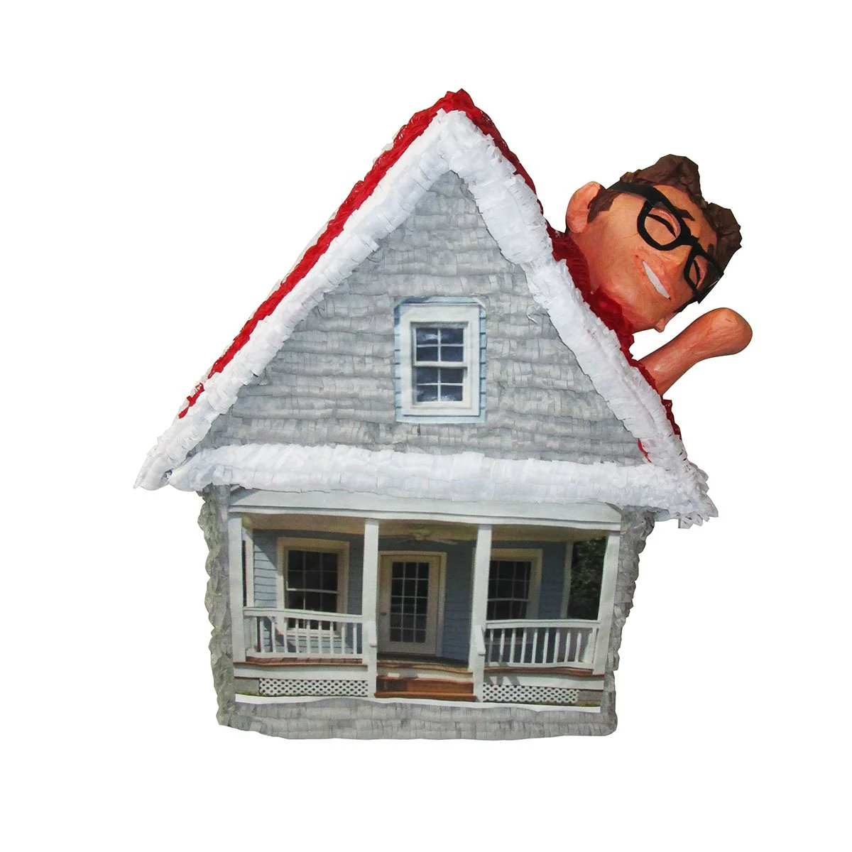 Custom Heads Out of House Pinata