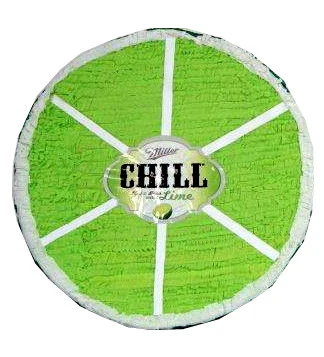Miller Lime Promotional Pinata