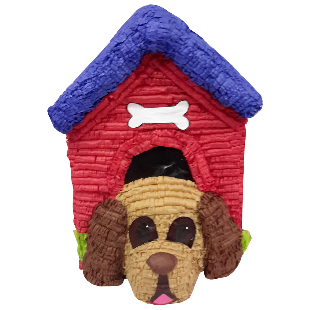Large Puppy In Dog House Pinata - Signature Line